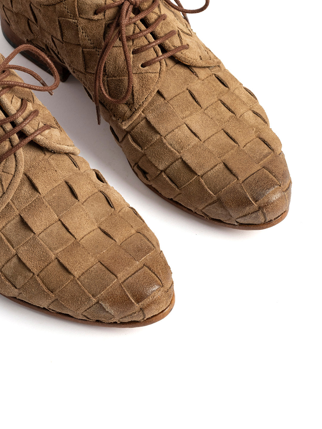 Hazelnut lambskin Derby 32901/100