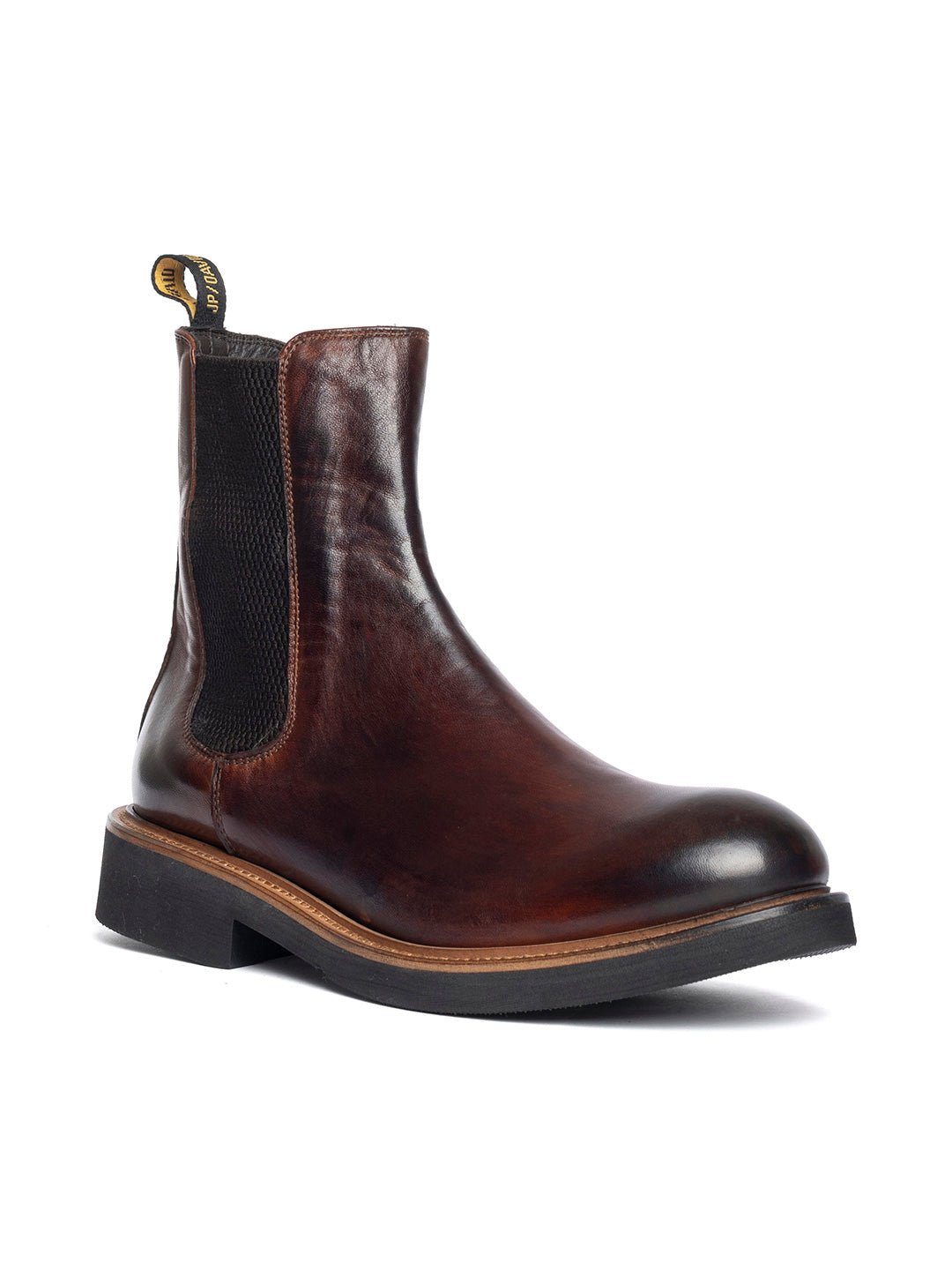 Stivaletti Beatles in agnello cuoio scuro 35773/41