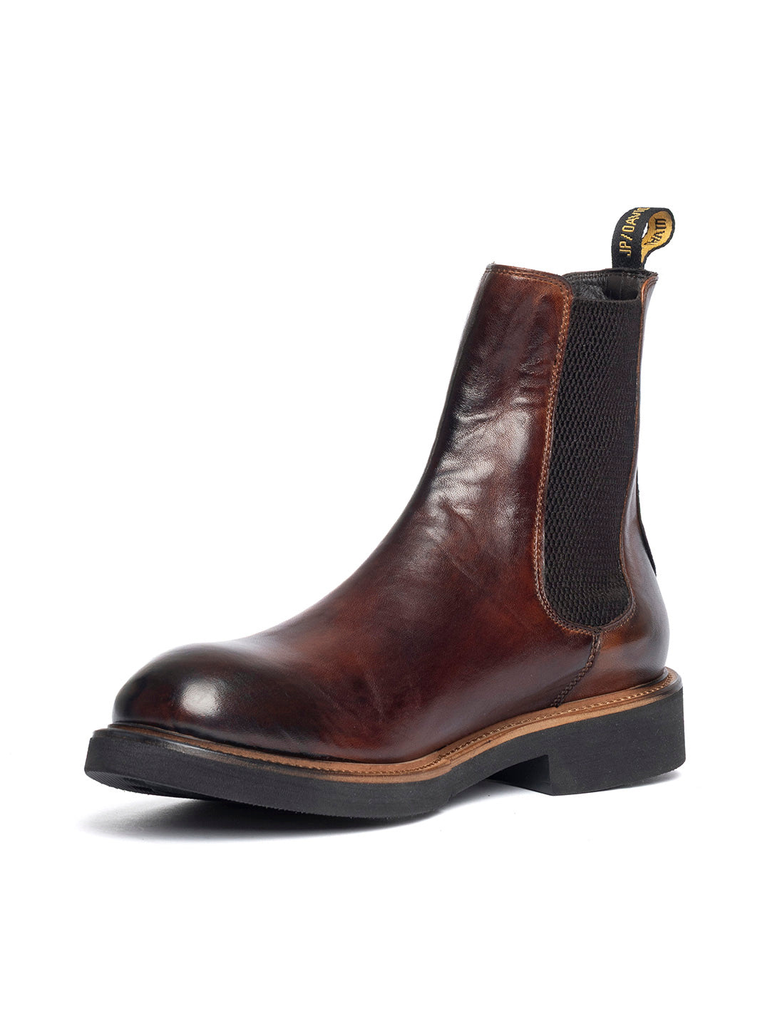 Stivaletti Beatles in agnello cuoio scuro 35773/41