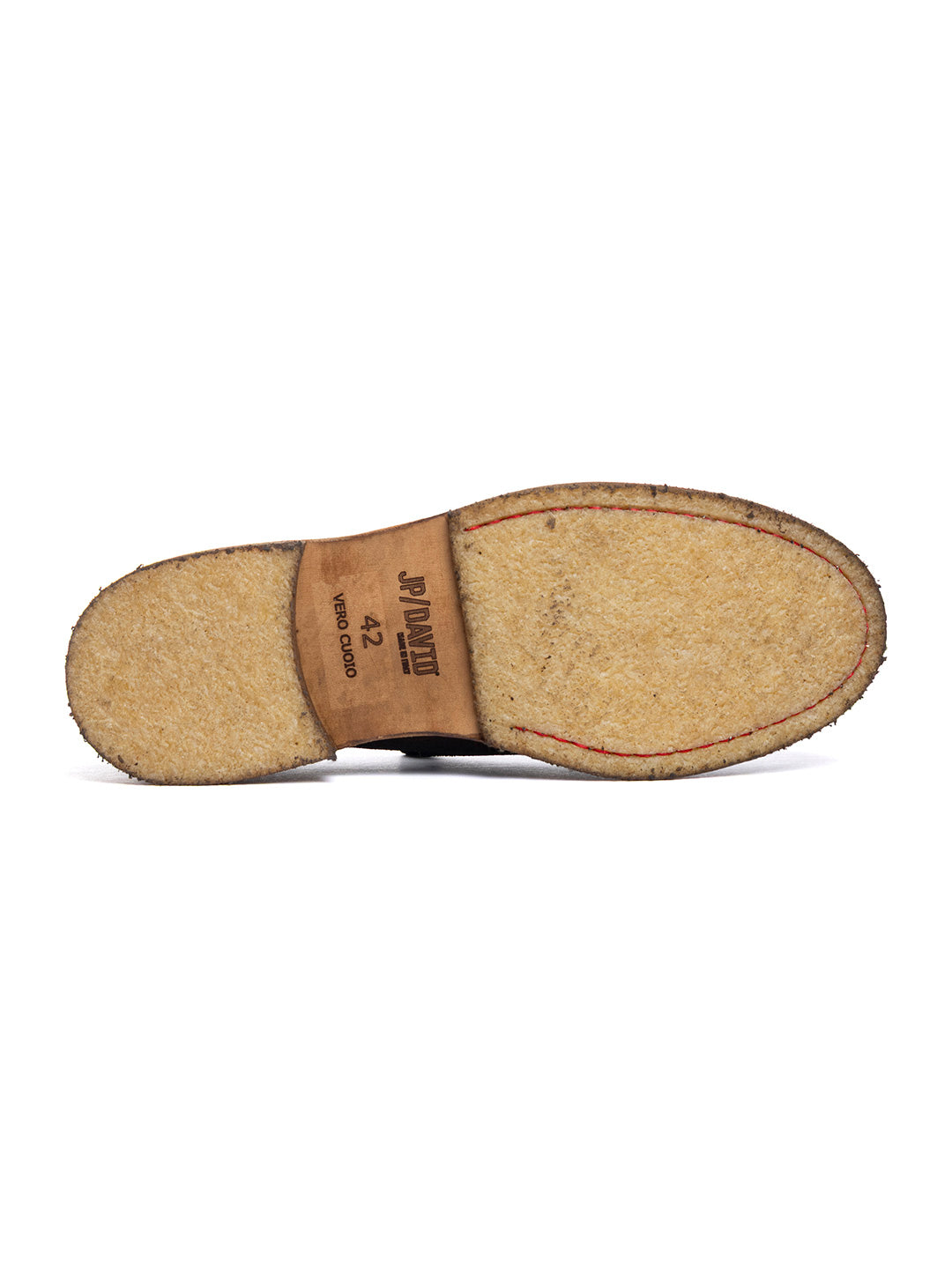 Mocassini in vitello crosta vegetale e bufalo 60726/2 - Cognac e cuoio