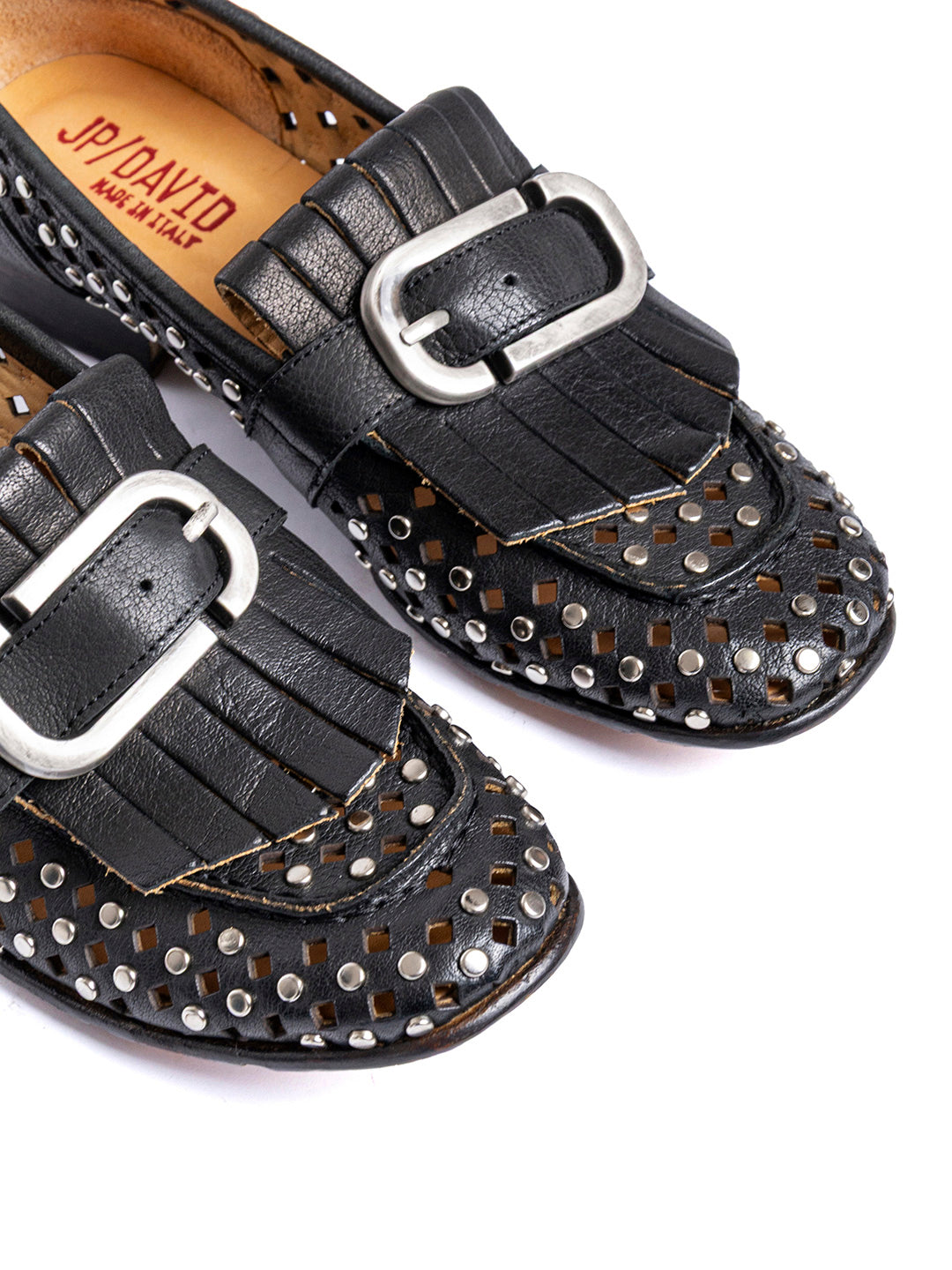 Mocassini in bufalo nero 7347/6