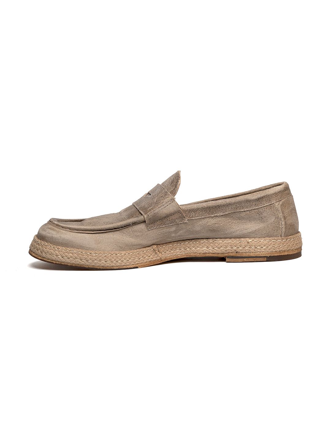 Wine-colored calfskin loafers 35773/28