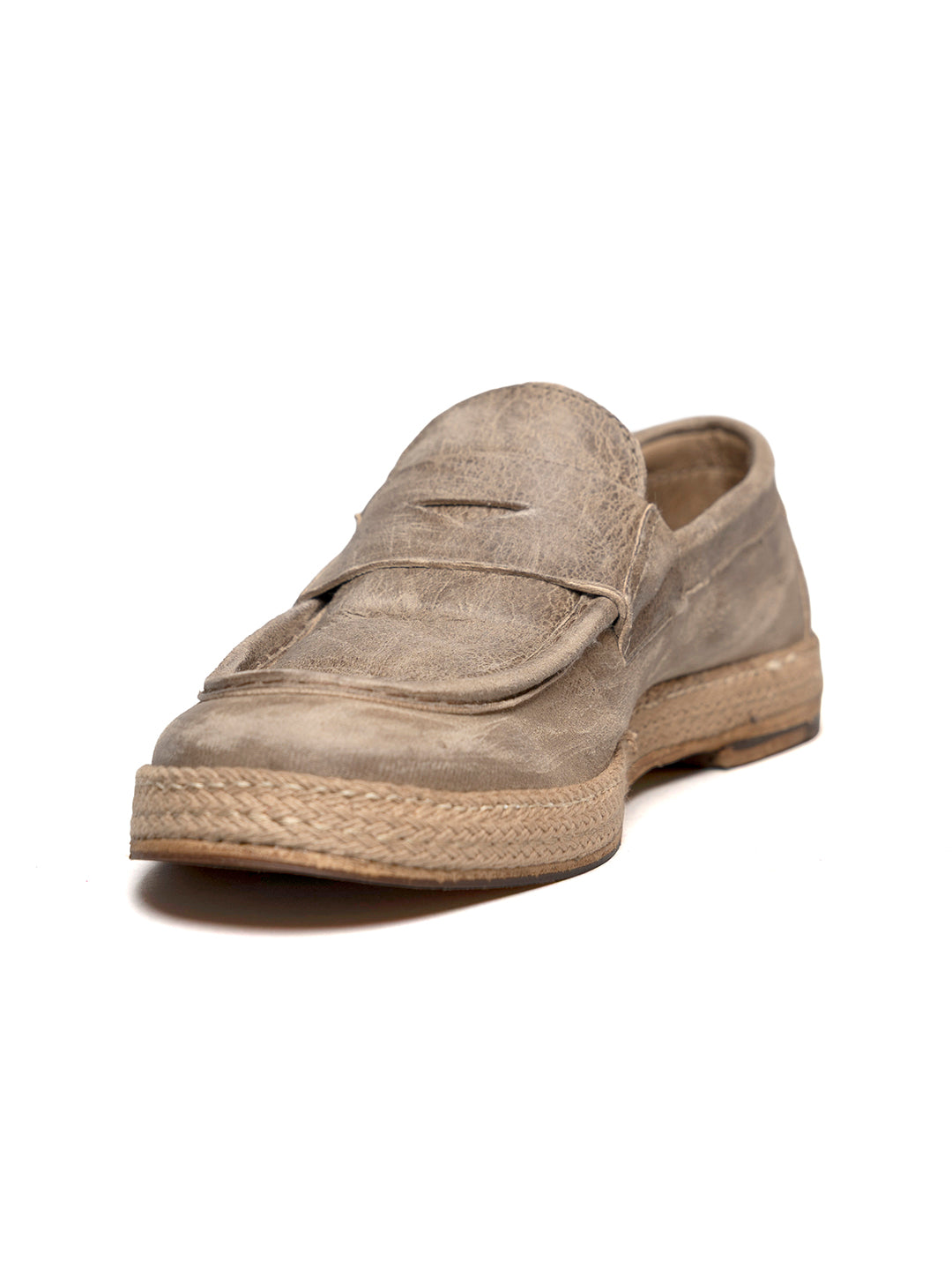 Wine-colored calfskin loafers 35773/28