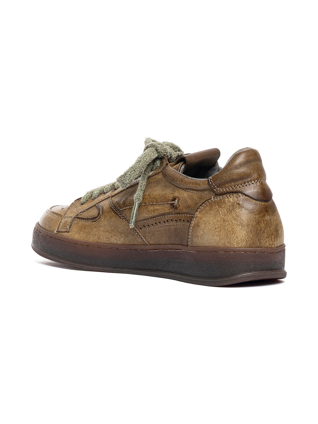 Sneakers in agnello free metal Asolo 1/D vers. 1 - Muschio