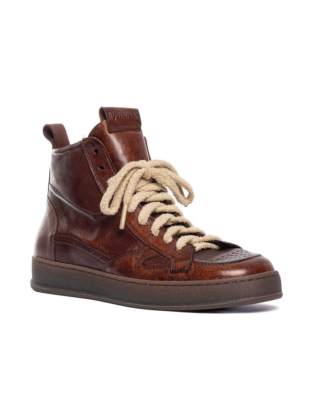 Sneakers in agnello free metal Asolo 3/D vers. 2 - Cuoio scuro