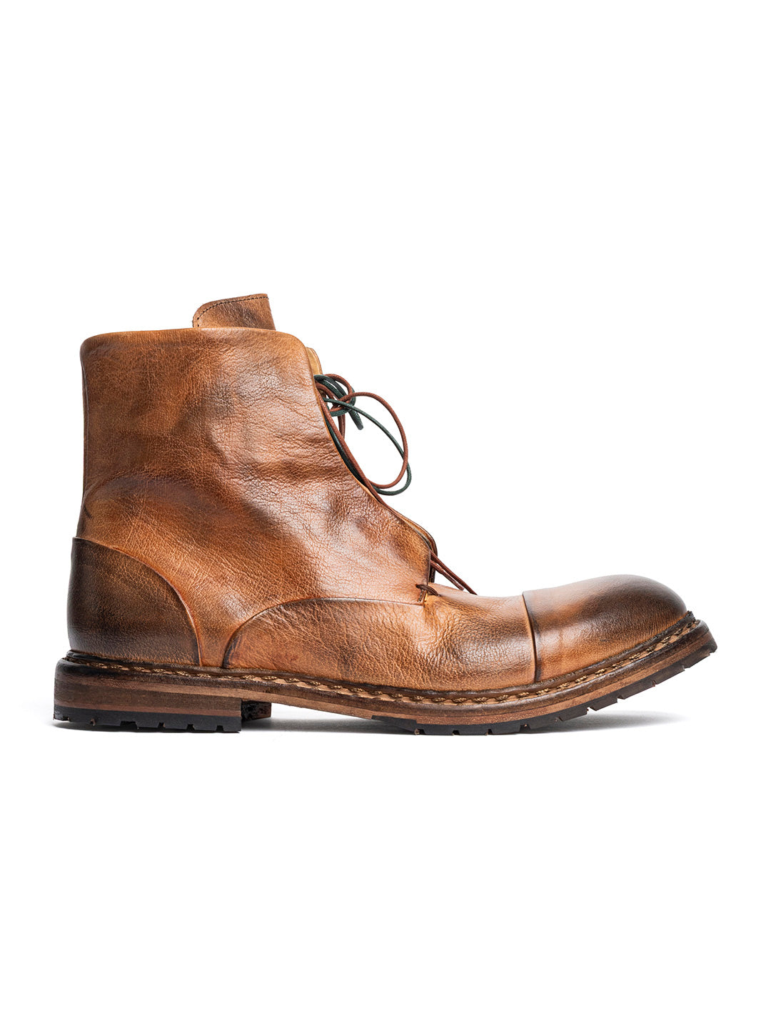 Buffalo lace-up ankle boots 36526/250 - Tan