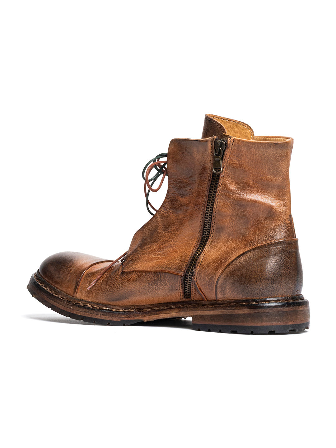 Buffalo lace-up ankle boots 36526/250 - Tan