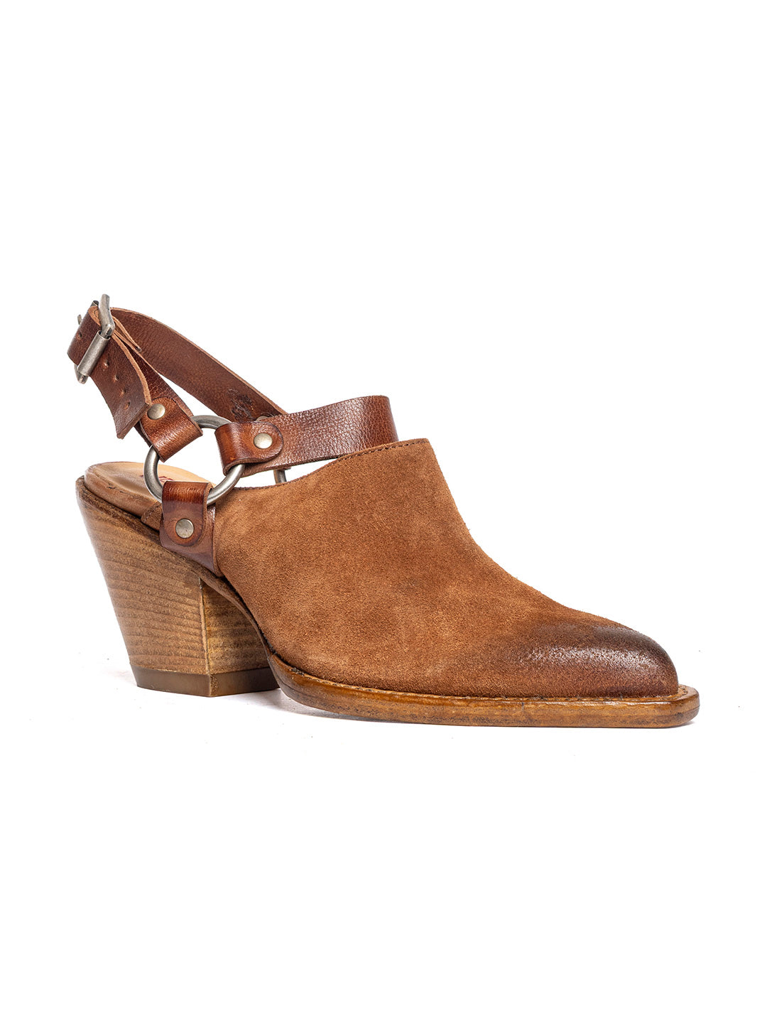 Sabot in vitello crosta terra Bosco 14