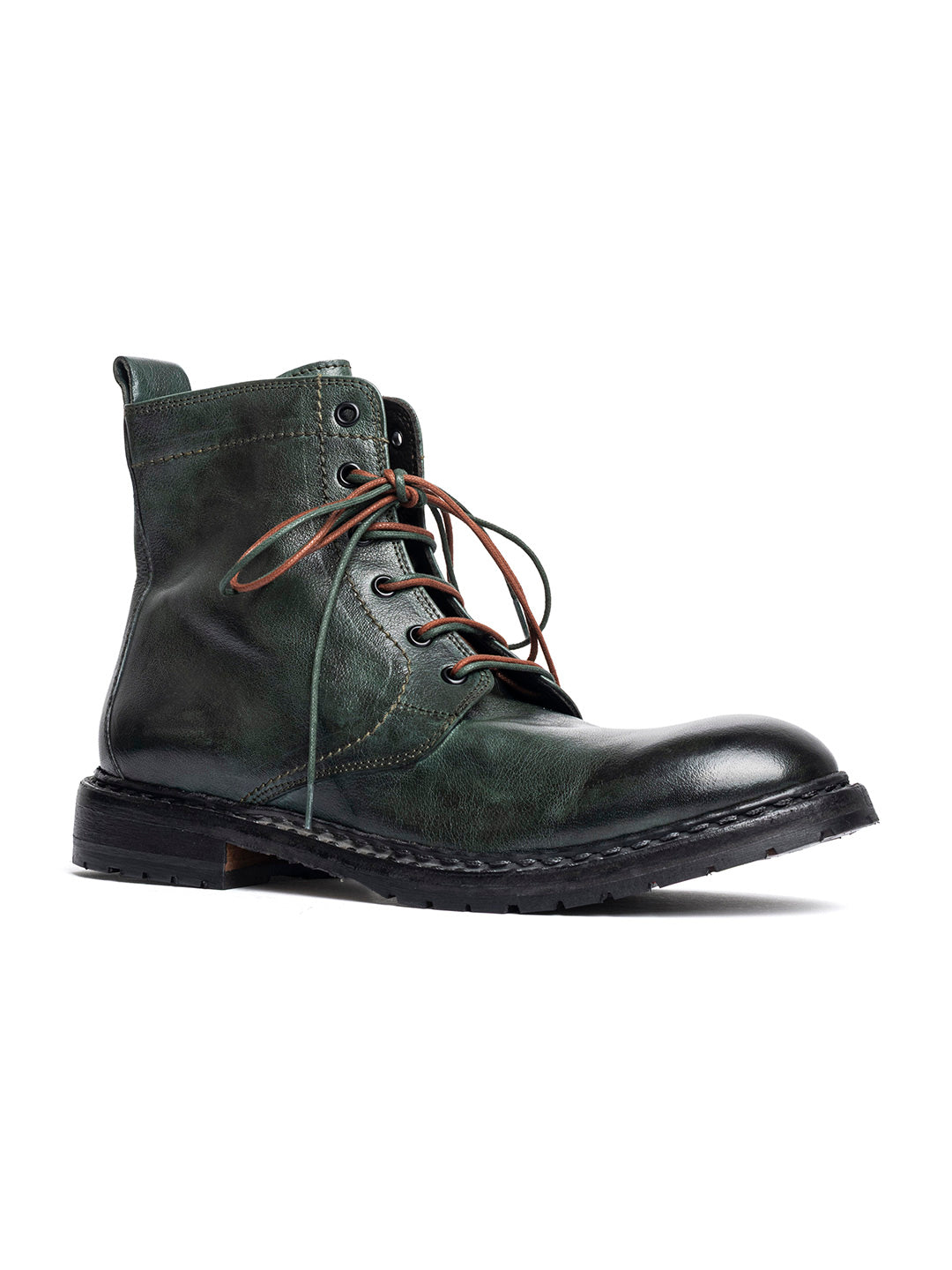 Buffalo lace-up ankle boots 36526/230 - Green
