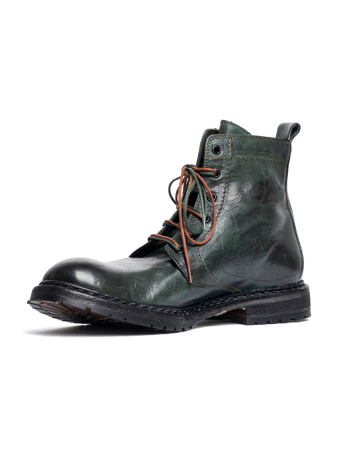 Buffalo lace-up ankle boots 36526/230 - Green