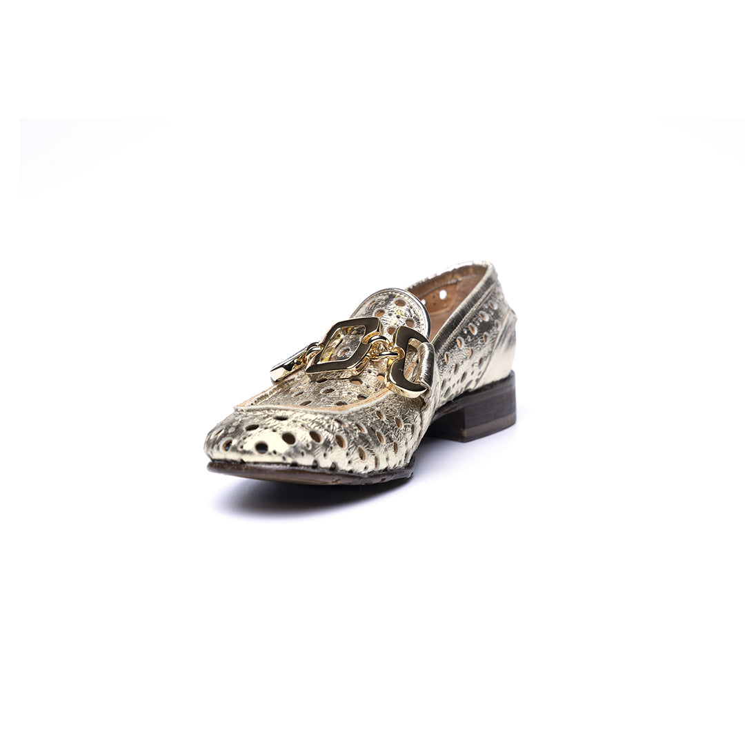 Mocassino forato da donna