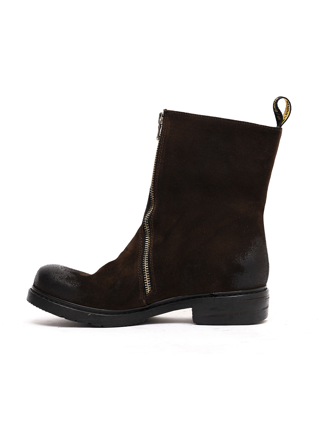 Biker in vitello crosta marrone caffè 32525/190