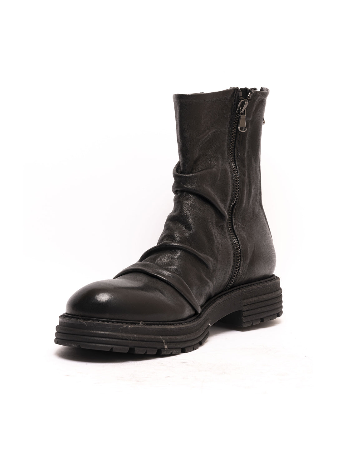 Stivaletti in agnello nero Berlin/6