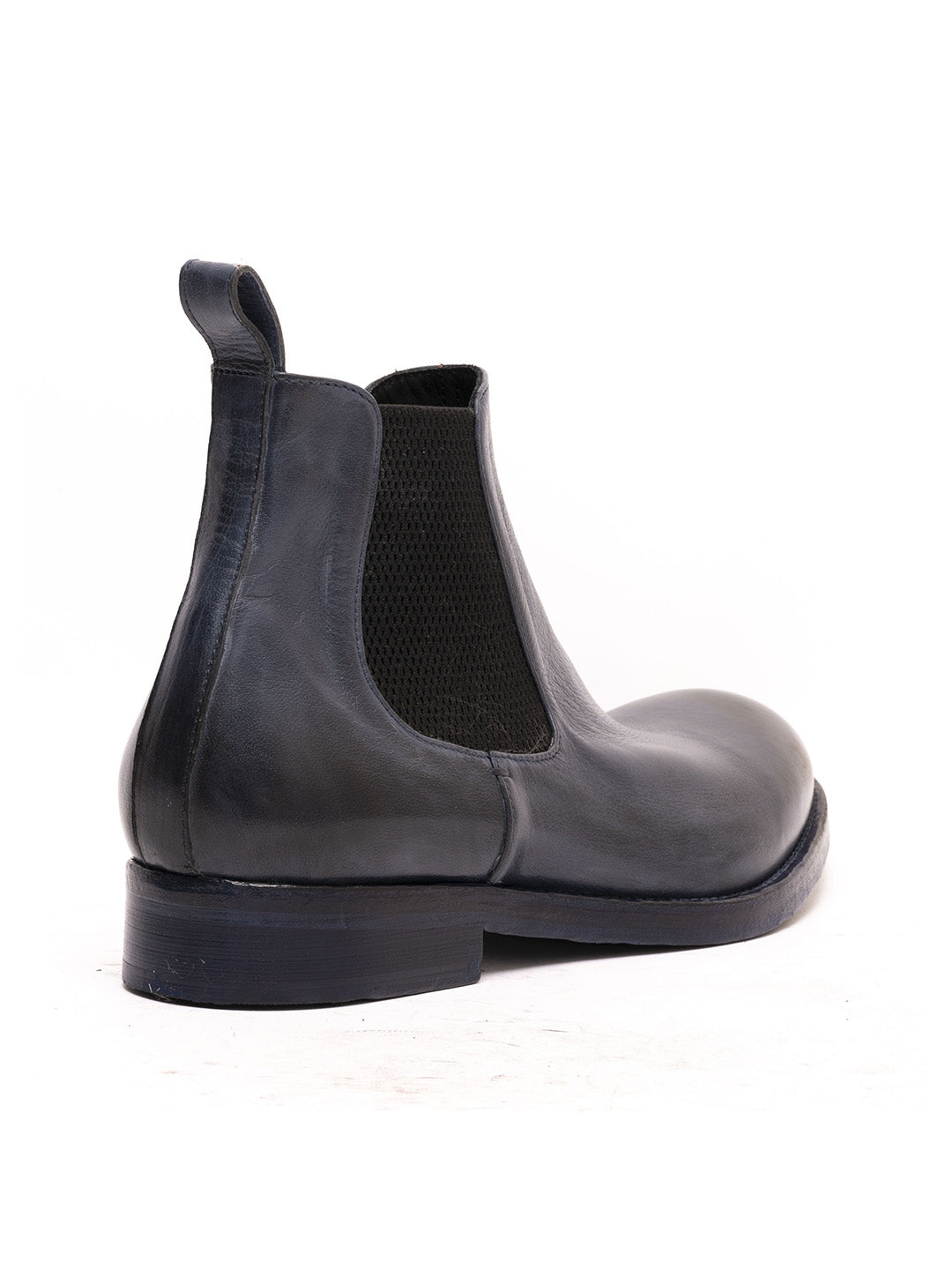 Stivaletti beatles in vitellino blu 36526/20