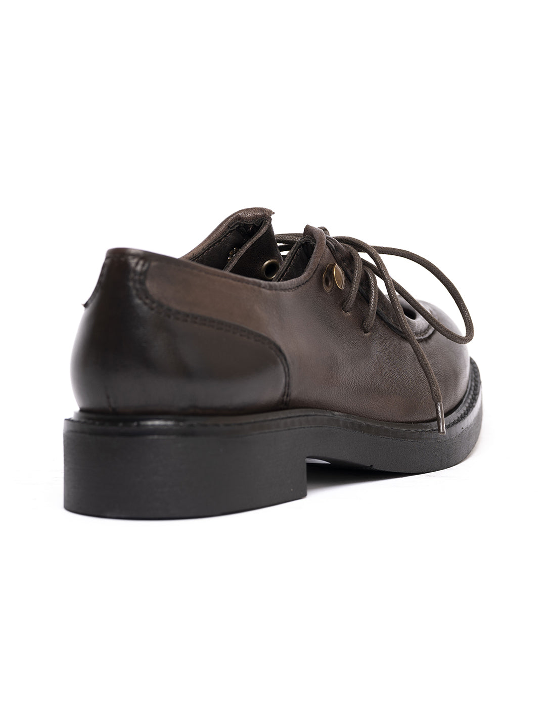 Engineer in dark brown lambskin 35773/80