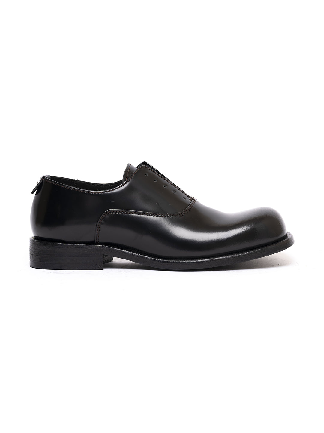 Prague 3 black calfskin Oxfords