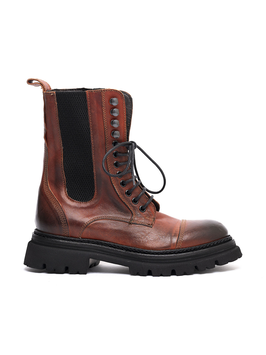 Lambskin ankle boots with zip 35773/31