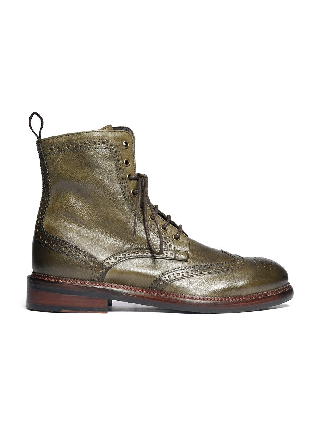 Duilio lace-up ankle boots in dark grey buffalo 37340/1 bis