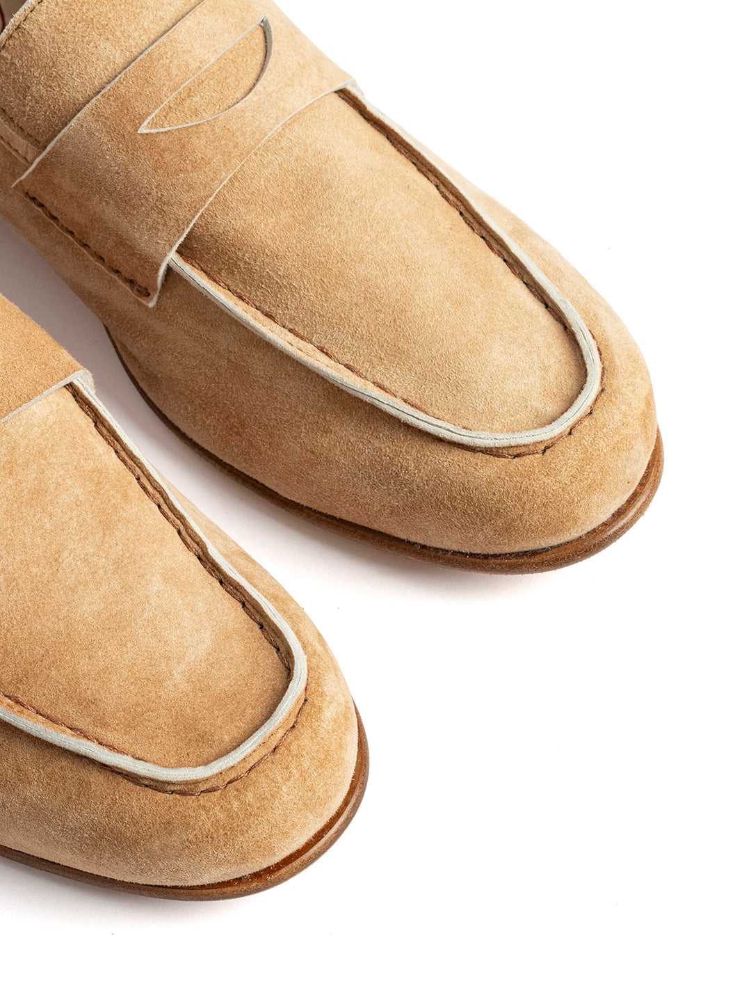 Zeus Apfelgrüne Ziegenleder Mokassins 4