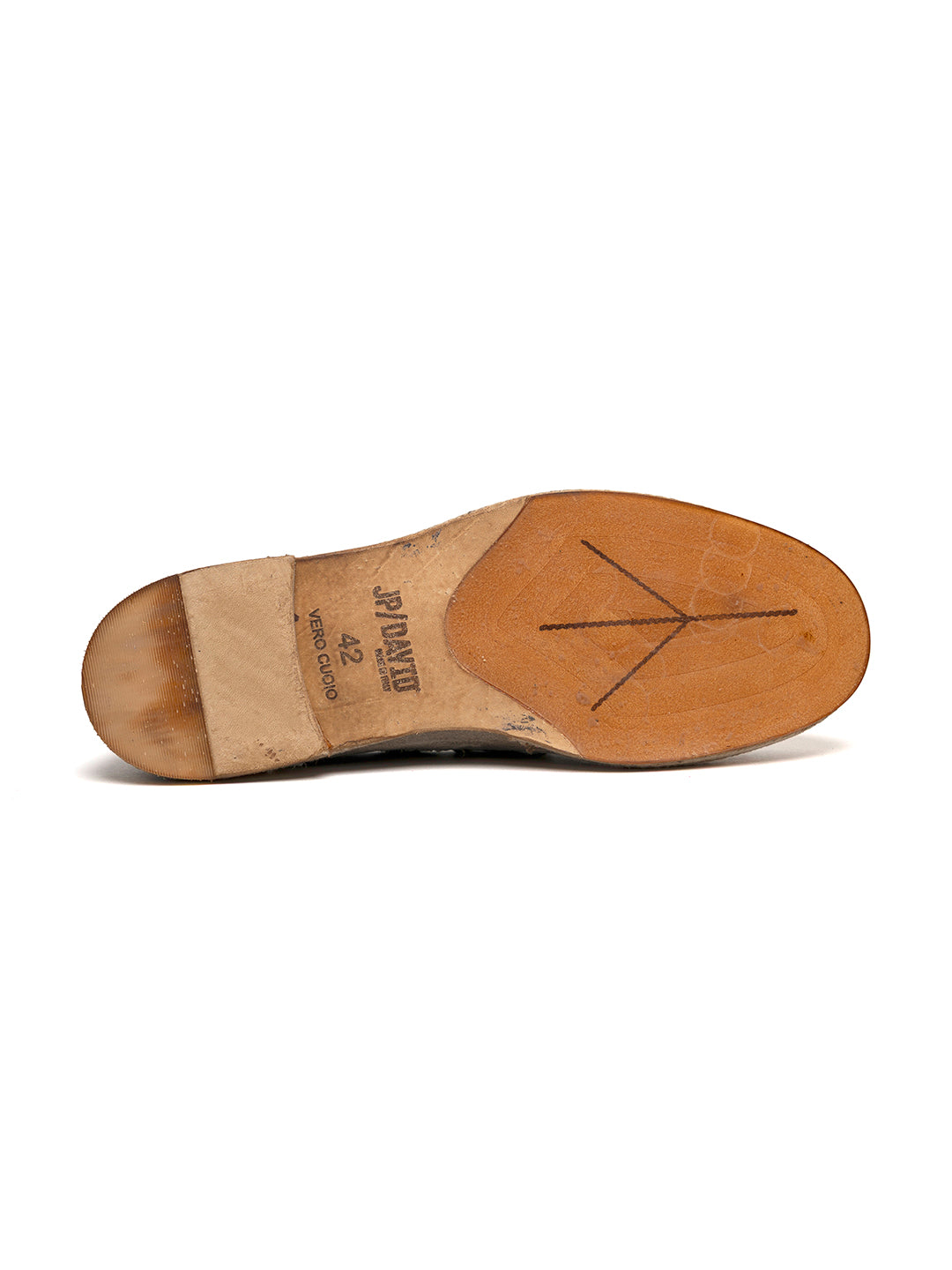 Wine-colored calfskin loafers 35773/28