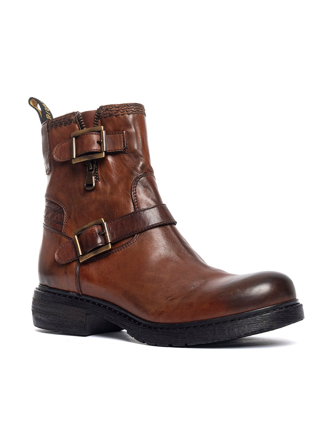 Stivaletti in agnello free metal 32525/450 - Cuoio