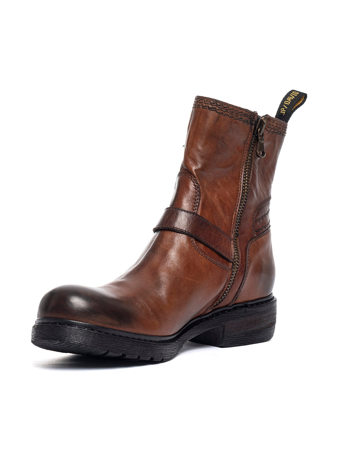 Stivaletti in agnello free metal 32525/450 - Cuoio