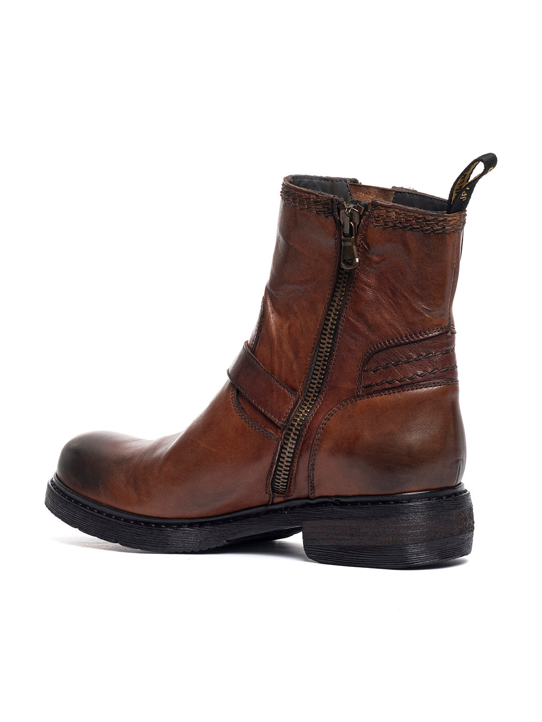 Stivaletti in agnello free metal 32525/450 - Cuoio