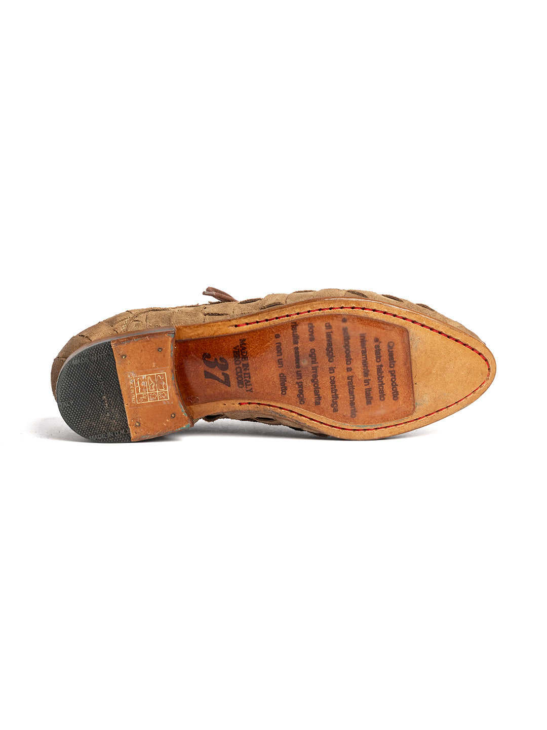 Hazelnut lambskin Derby 32901/100