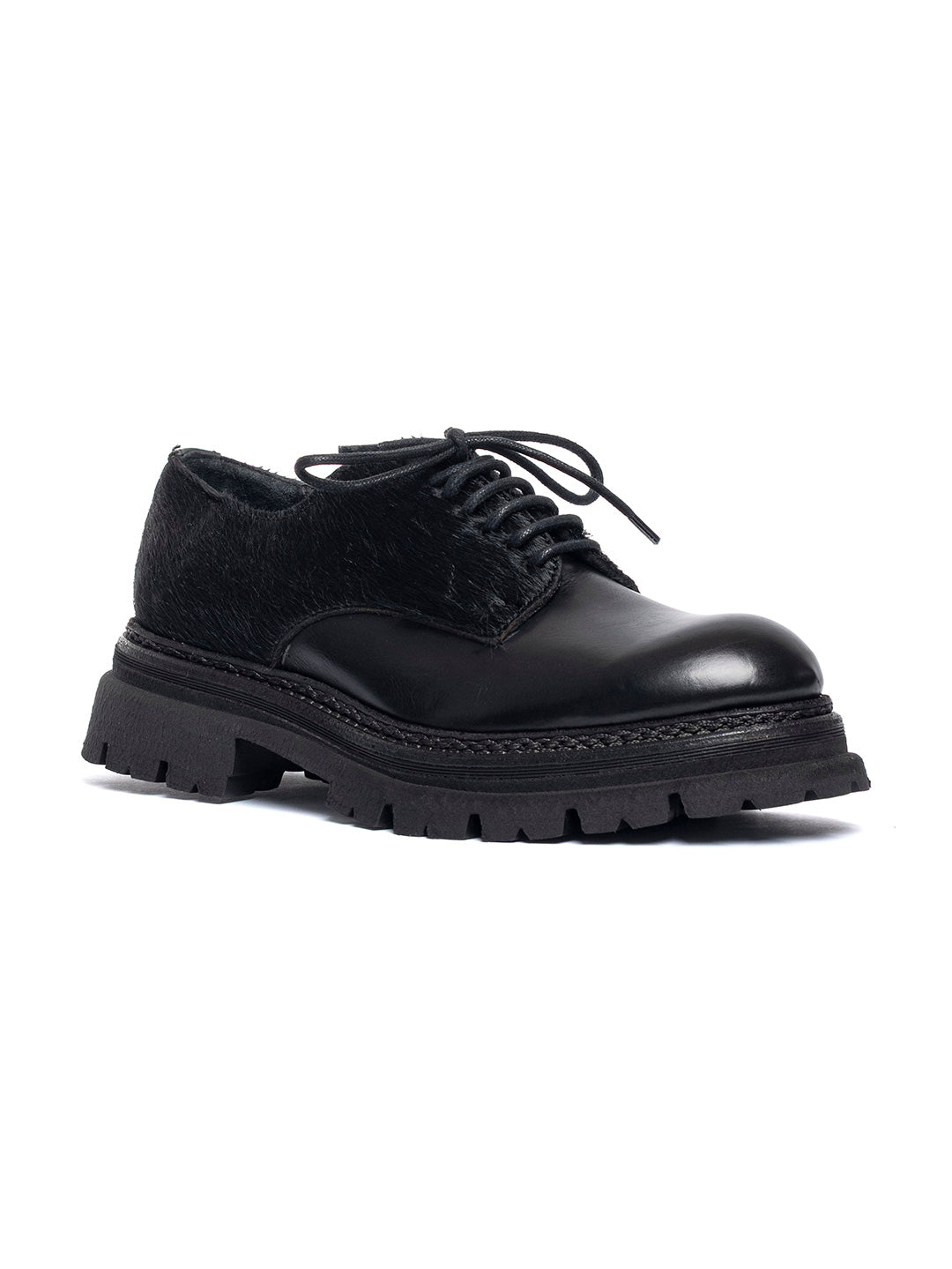 Derby in vitello 35773/130 - Nero