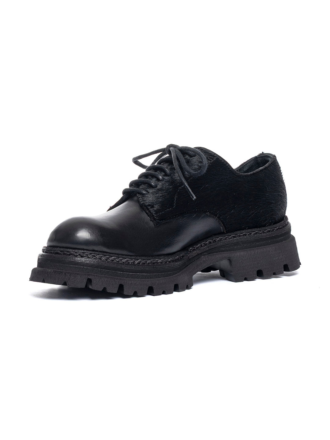 Derby in vitello 35773/130 - Nero