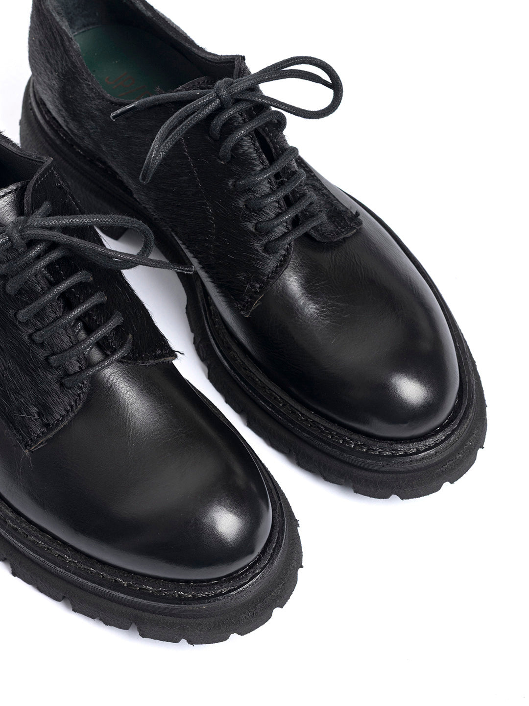Derby in vitello 35773/130 - Nero