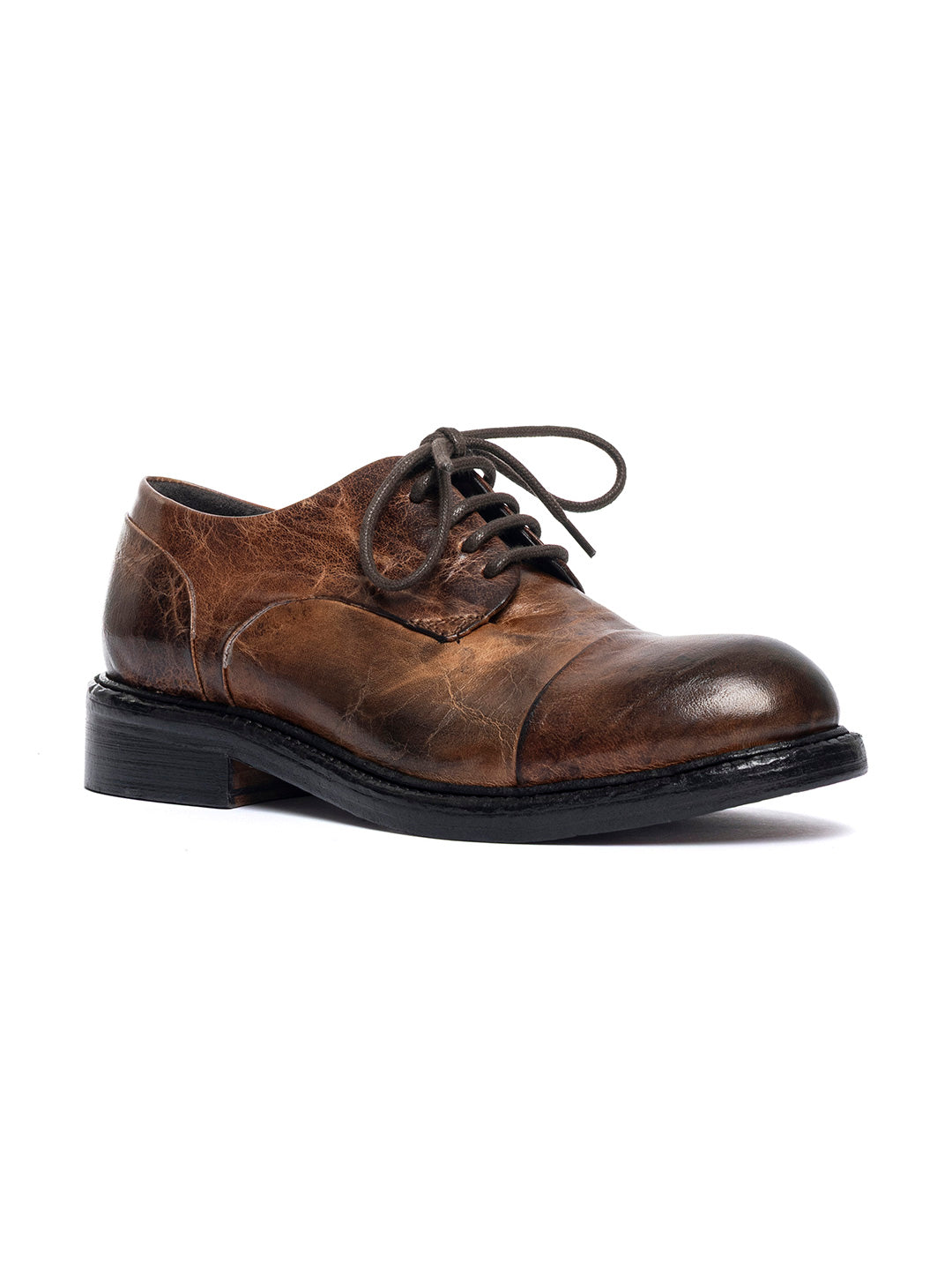 Derby in agnello misto vegetale 35773/3 - Beige