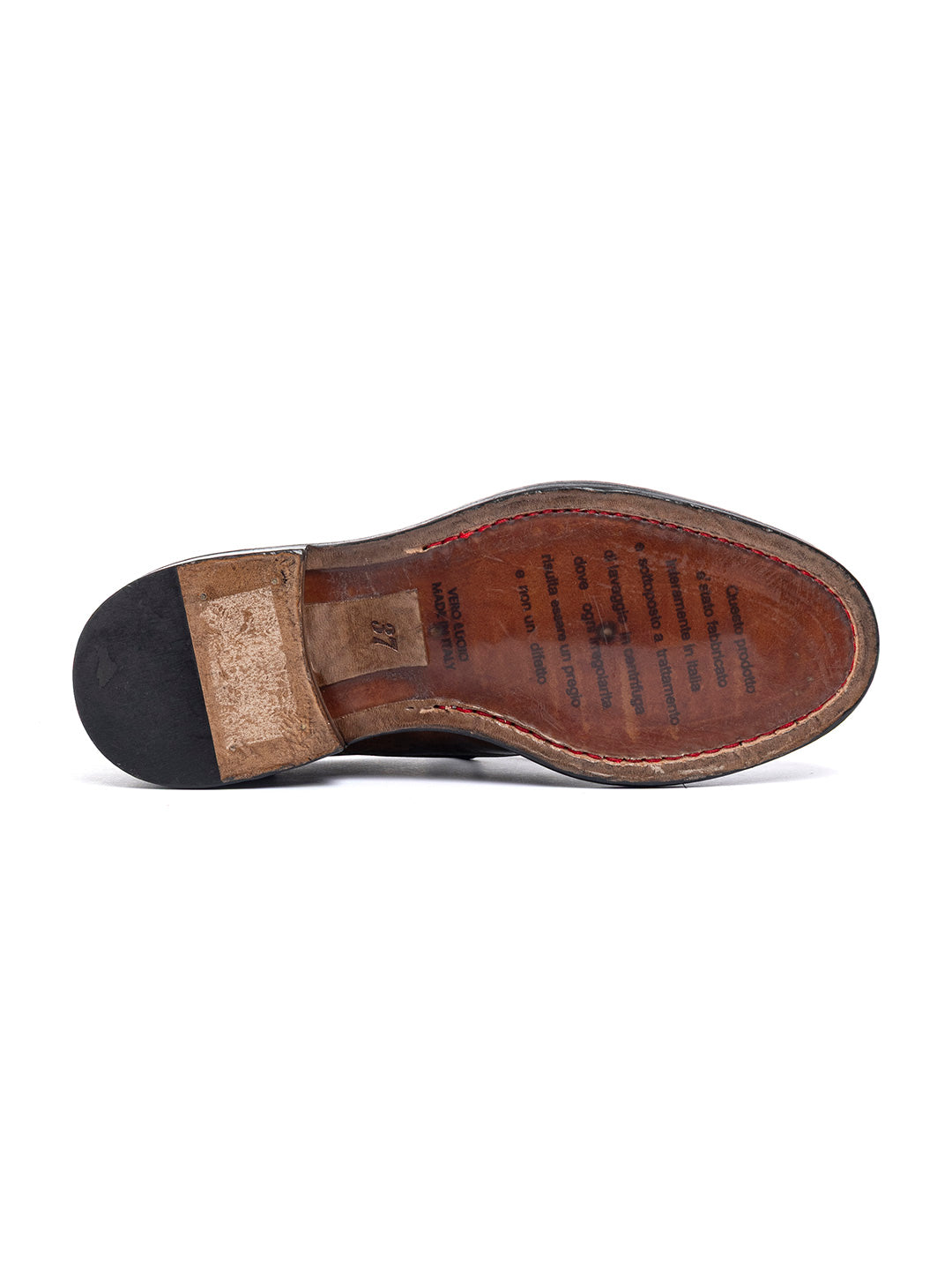 Derby in agnello misto vegetale 35773/3 - Beige