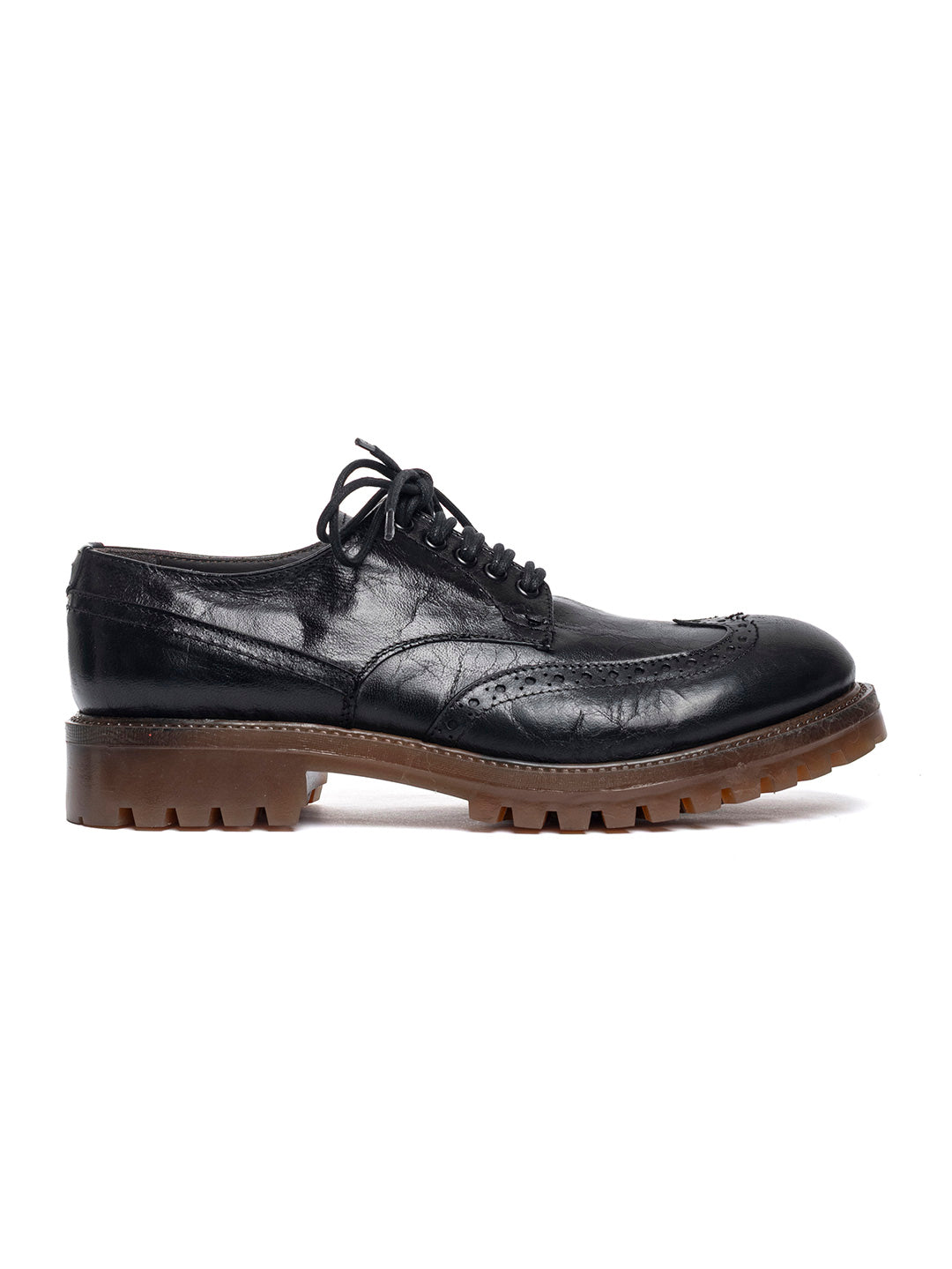 Derby in agnello misto vegetale 37340/30 - Nero