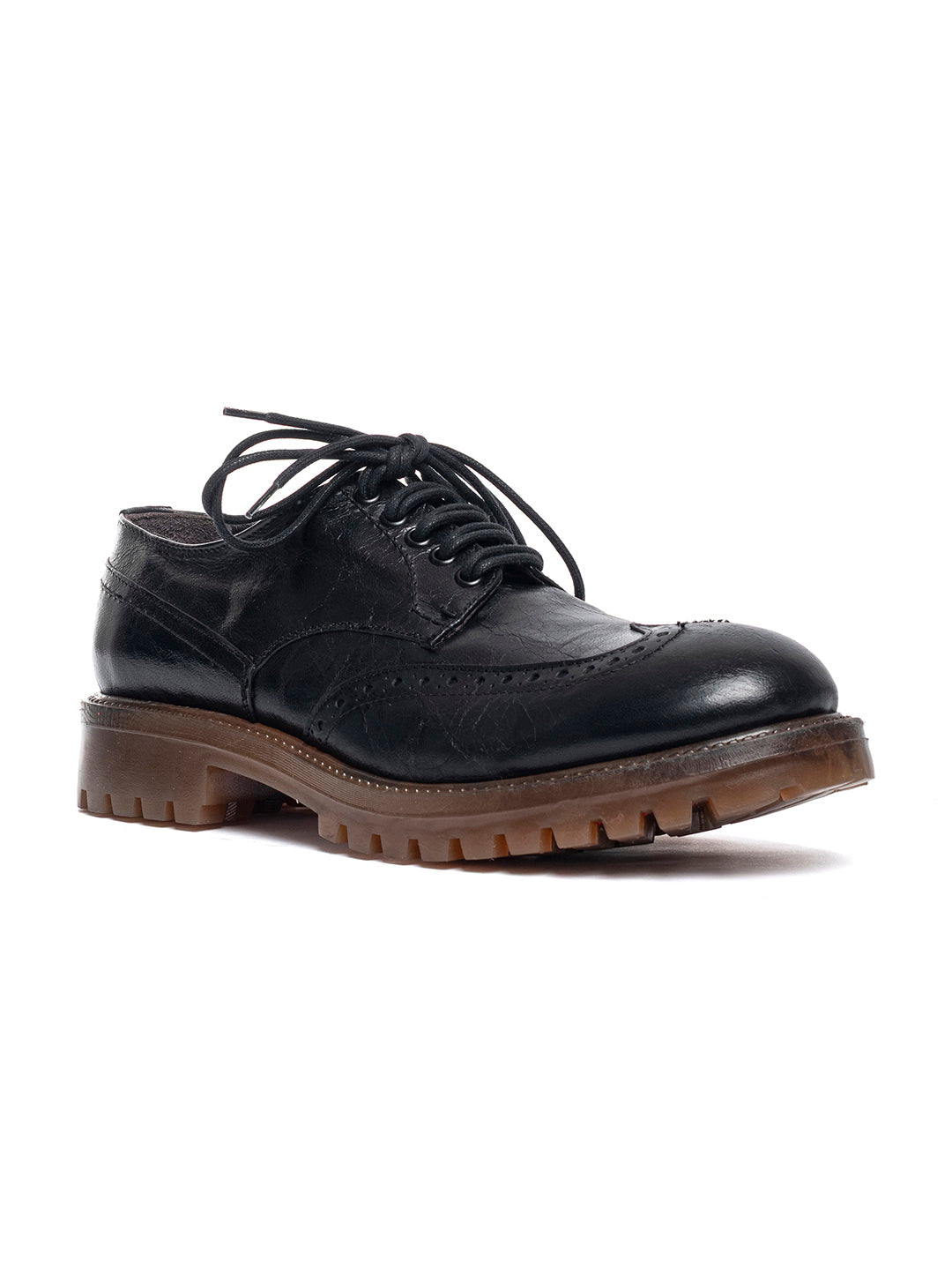 Derby in agnello misto vegetale 37340/30 - Nero