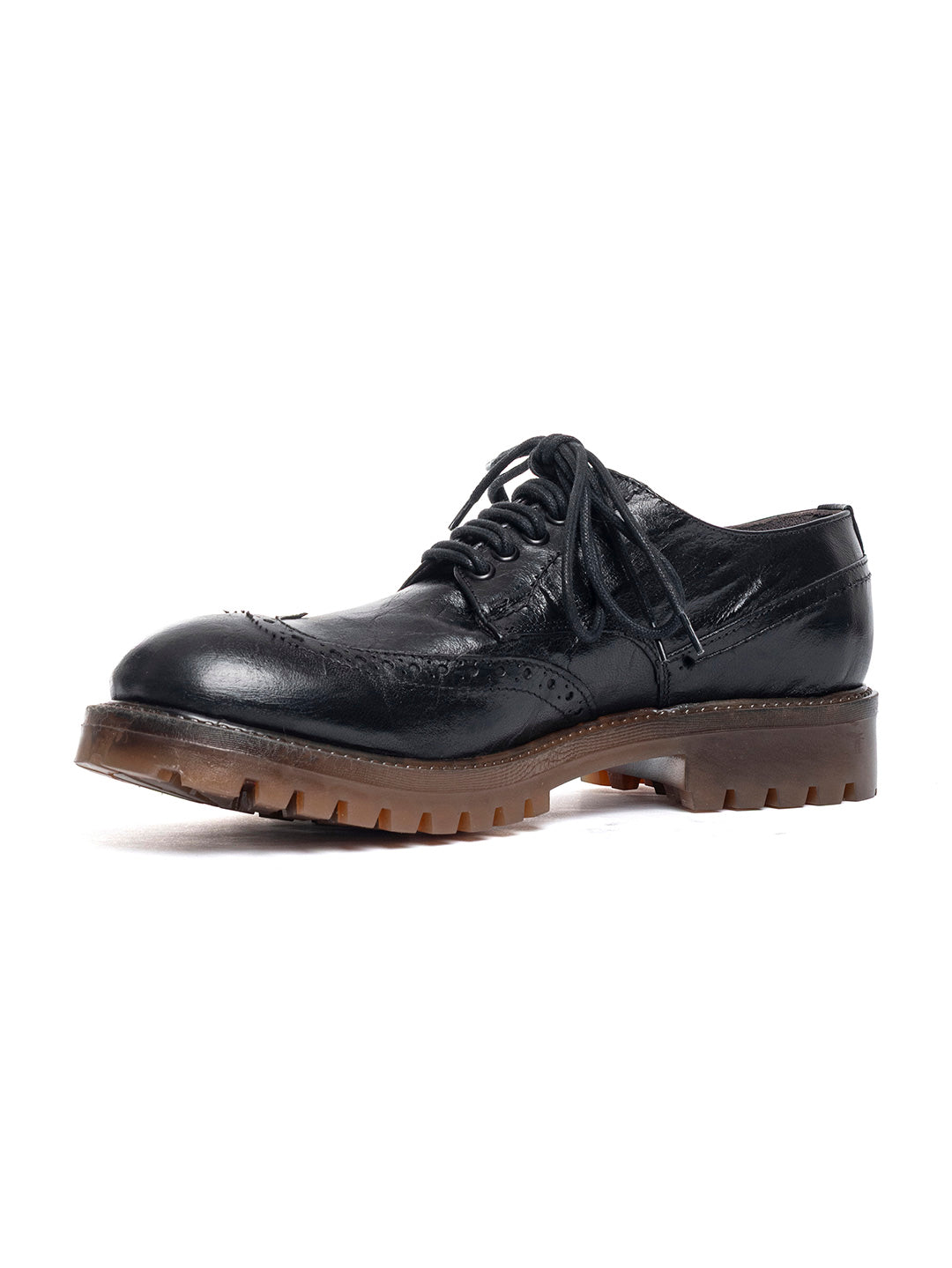 Derby in agnello misto vegetale 37340/30 - Nero