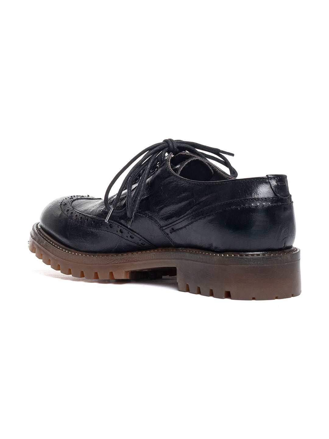 Derby in agnello misto vegetale 37340/30 - Nero