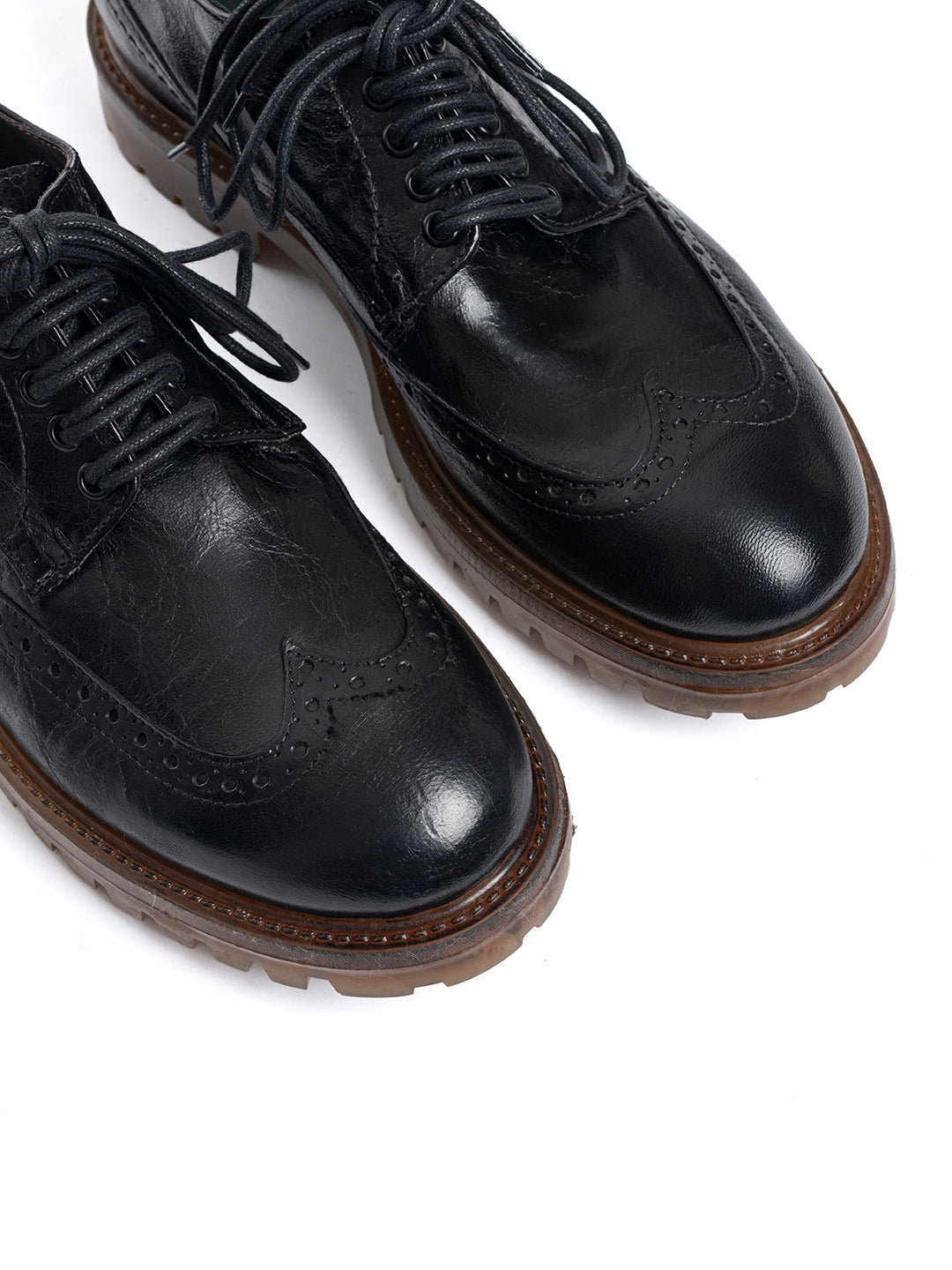 Derby in agnello misto vegetale 37340/30 - Nero