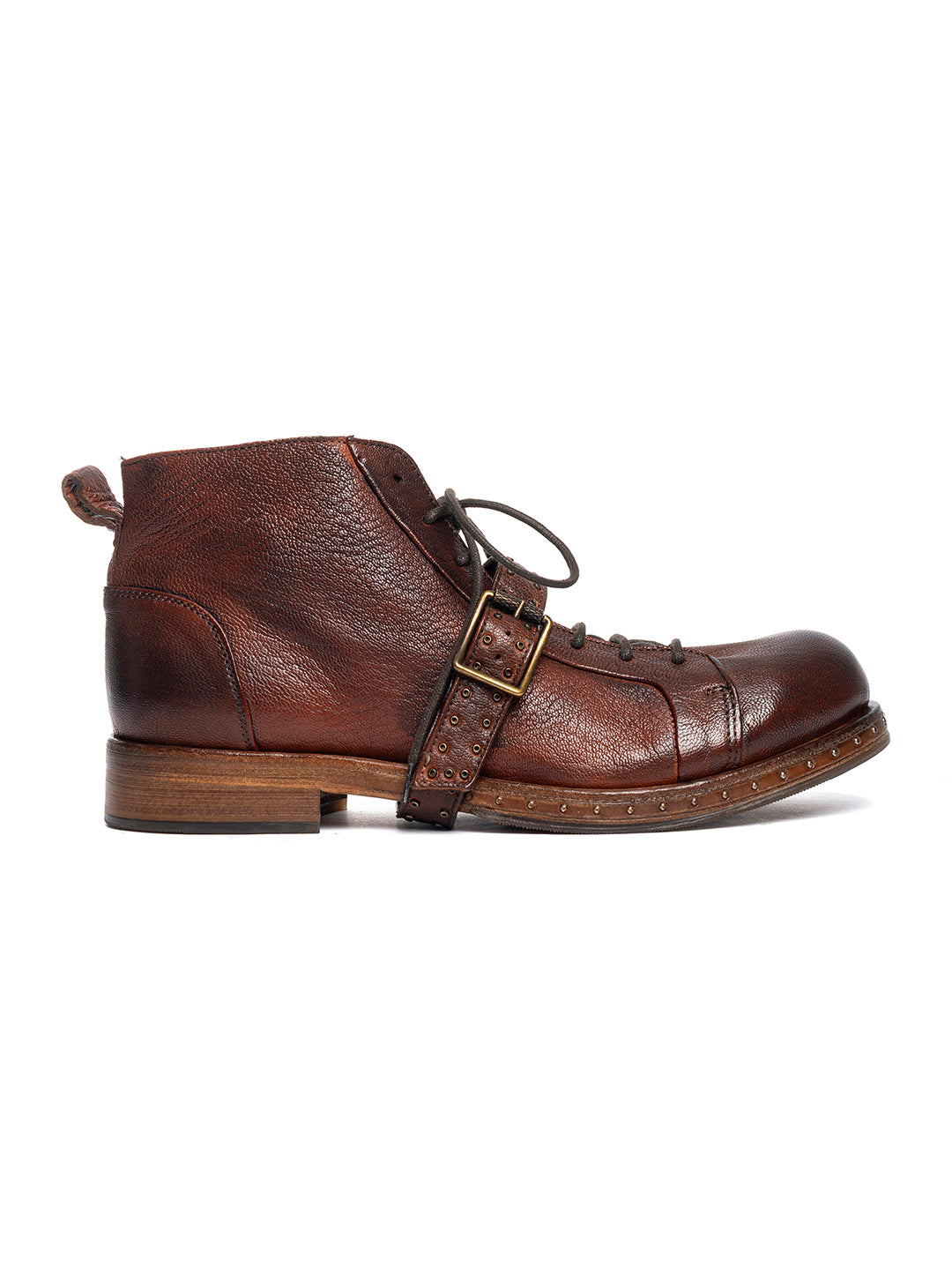 Polacchine in bufalo 4079/101 - Cuoio