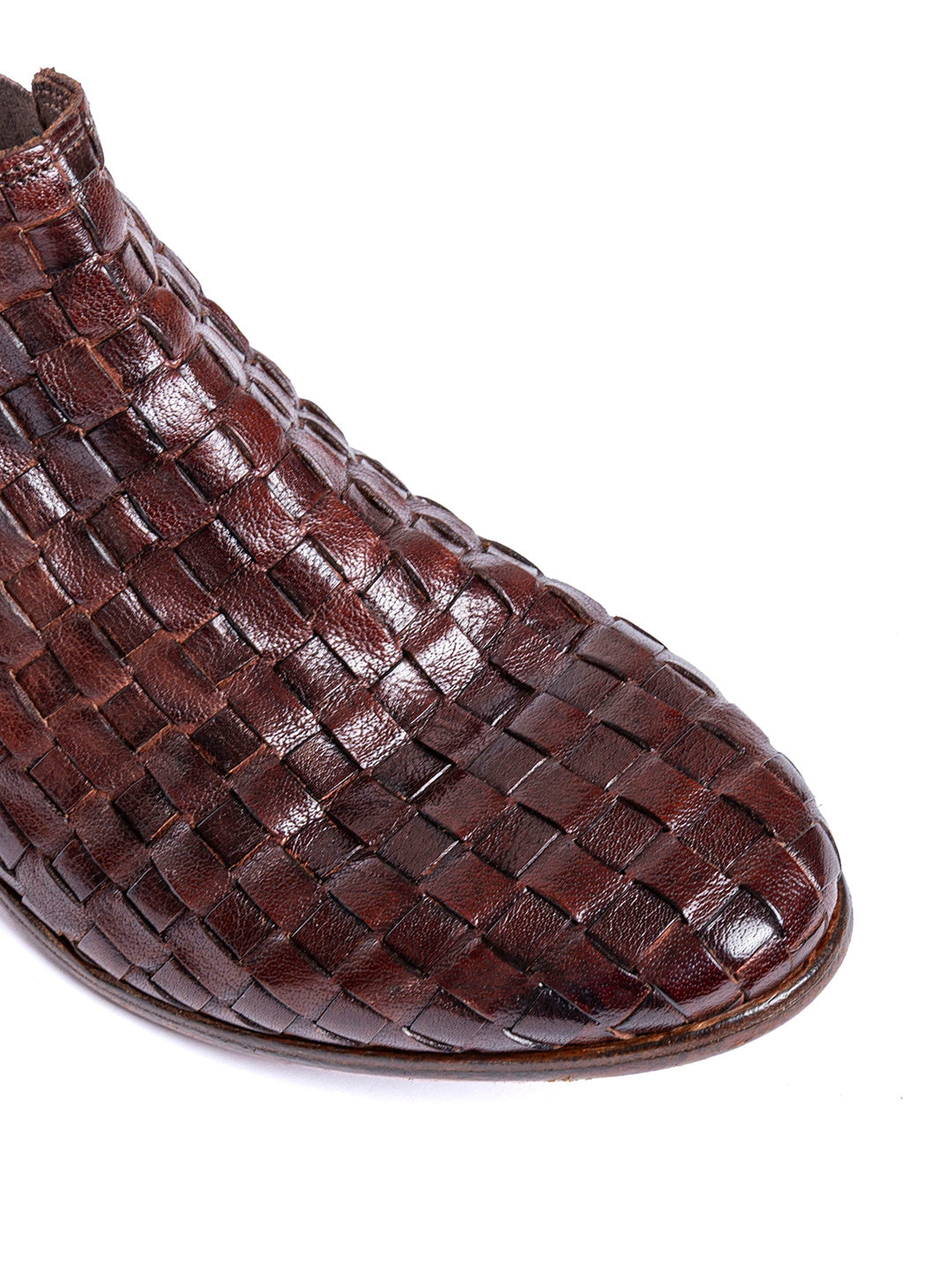 Stivaletti beatles in agnello marrone 477/40