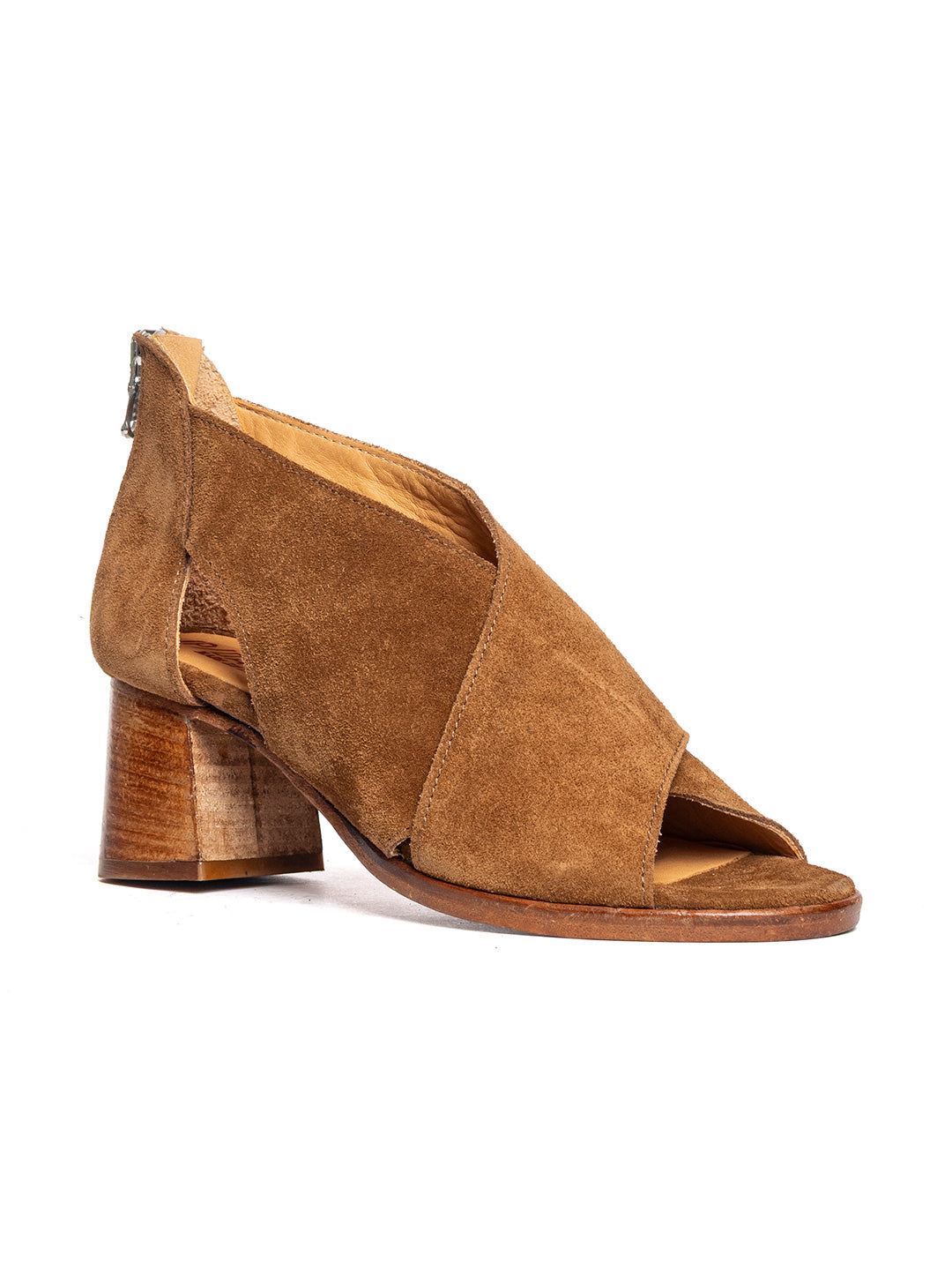 Sandali in vitello crosta terra 5471/9