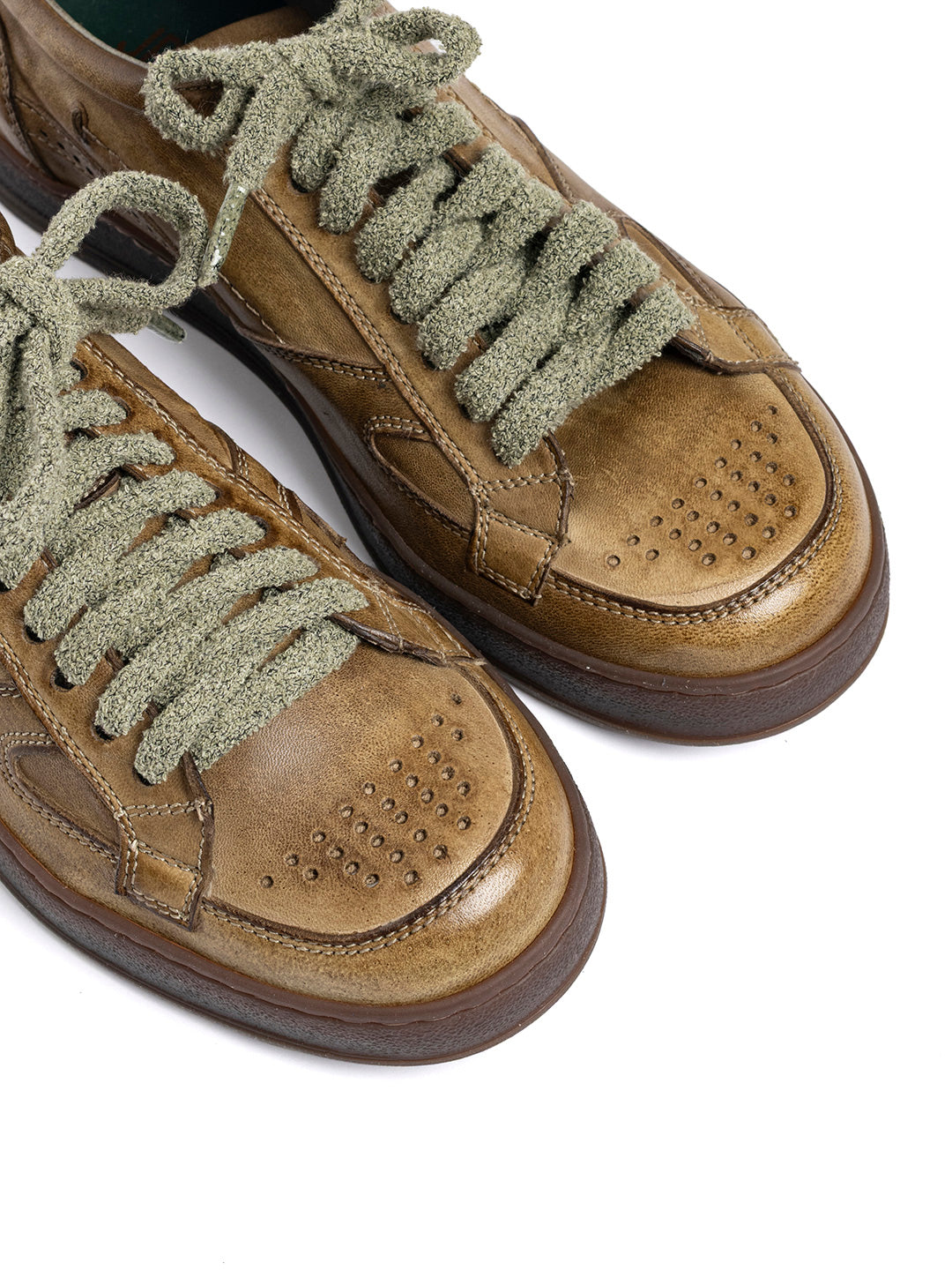 Sneakers in agnello free metal Asolo 1/D vers. 1 - Muschio