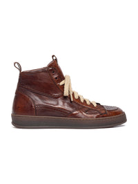 Sneakers in agnello free metal Asolo 3/D vers. 2 - Cuoio scuro