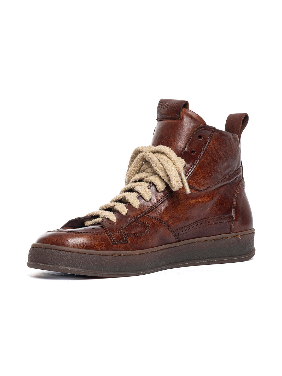 Sneakers in agnello free metal Asolo 3/D vers. 2 - Cuoio scuro