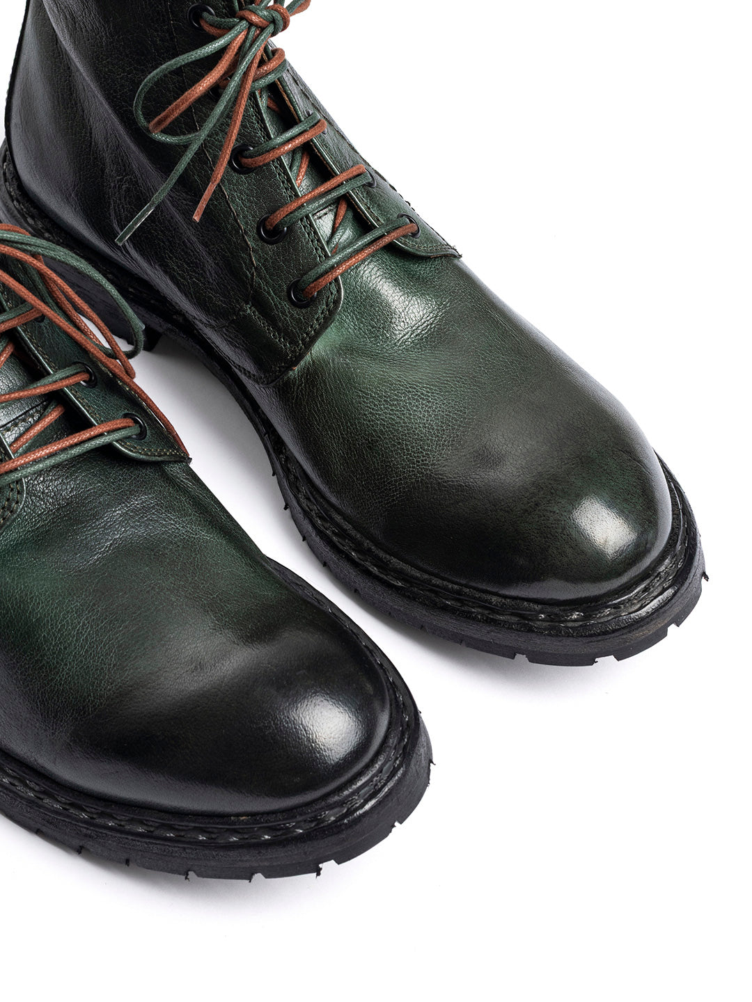 Buffalo lace-up ankle boots 36526/230 - Green