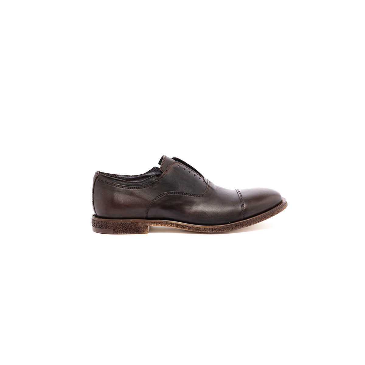 Francesina uomo liscia in color wenge