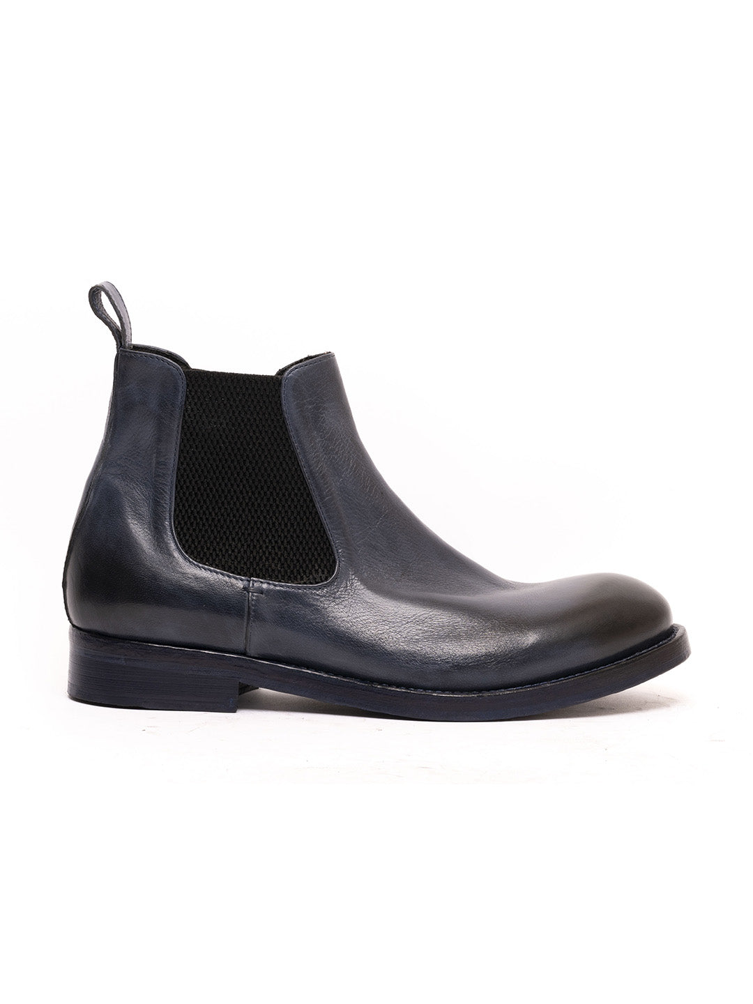 Stivaletti beatles in vitellino blu 36526/20