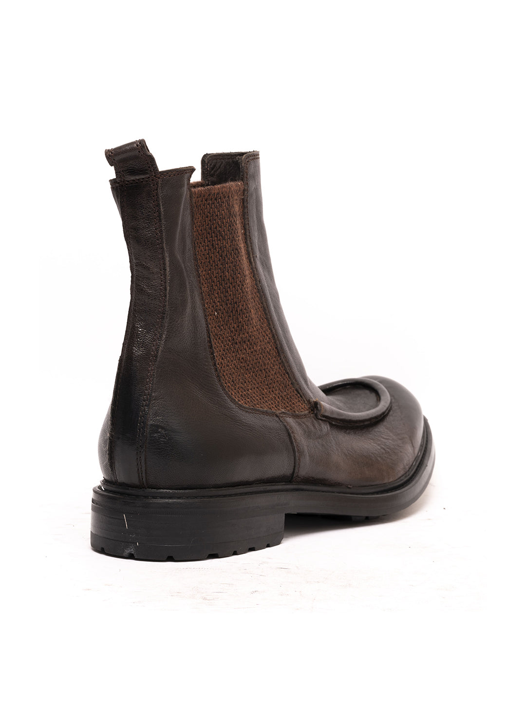 Stivaletti beatles in agnello testa di moro Madrid/4