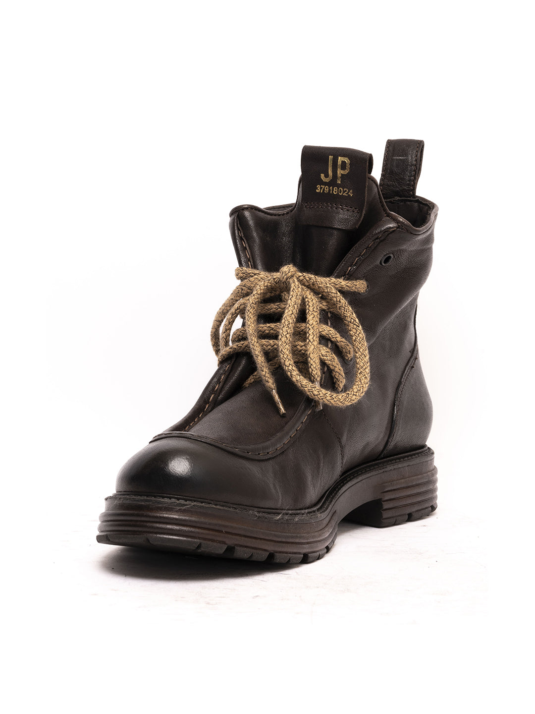 Stivaletti pedula in agnello testa di moro Berlin/1