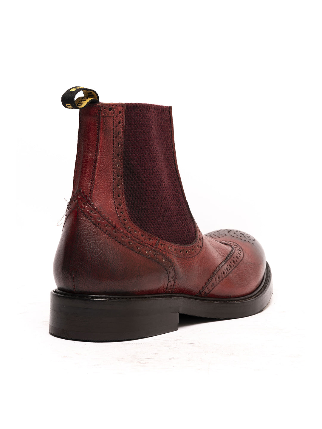 Stivaletti beatles Duilio in bufalo cherry 37340/4